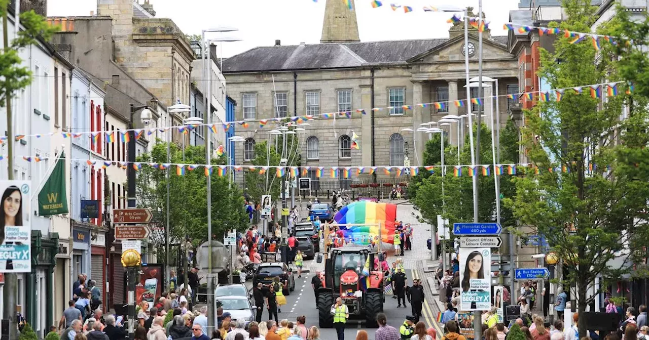 In Pictures: Co Tyrone town kick starts NI's Pride celebrations