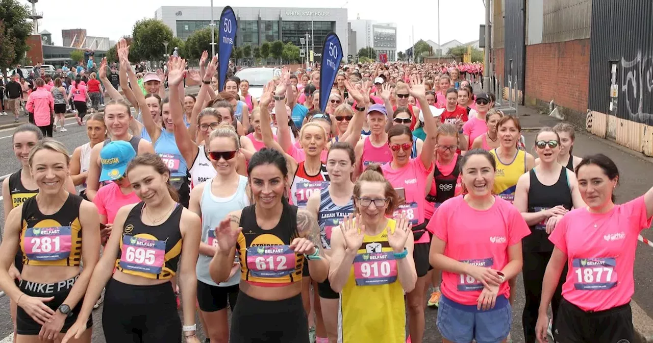 In pictures: Thousands take to Titanic Quarter for Belfast City Women's 10k