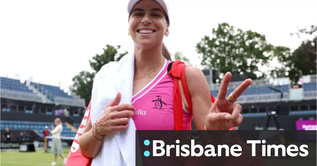 Setbacks be damned: Aussie Ajla into grasscourt final but Thompson loses