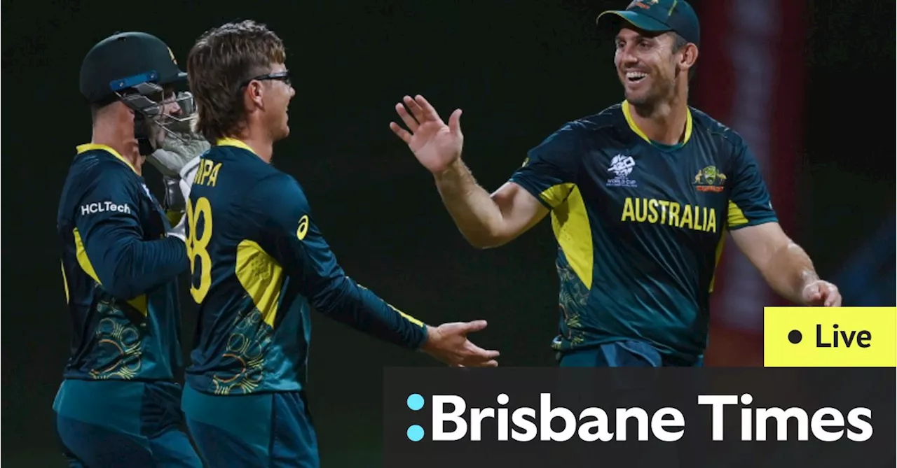 World Cup LIVE: Australia take on Afghanistan in Super Eights