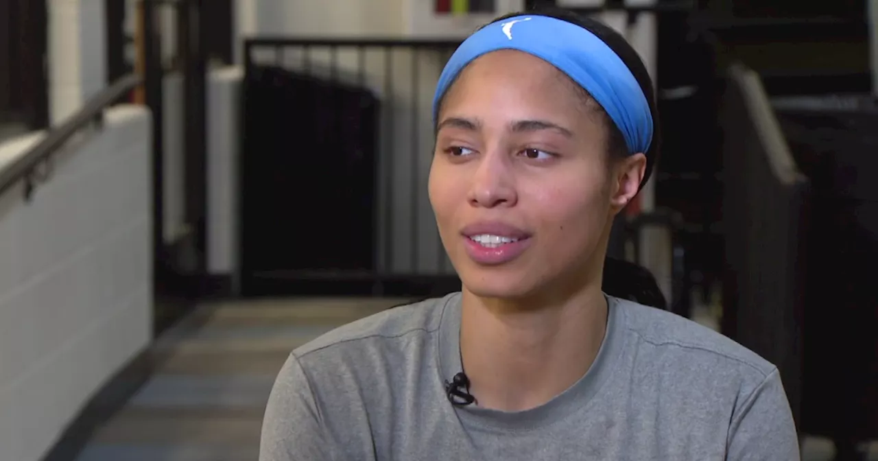 Chicago Sky's Izzy Harrison beats back adversity to return to court