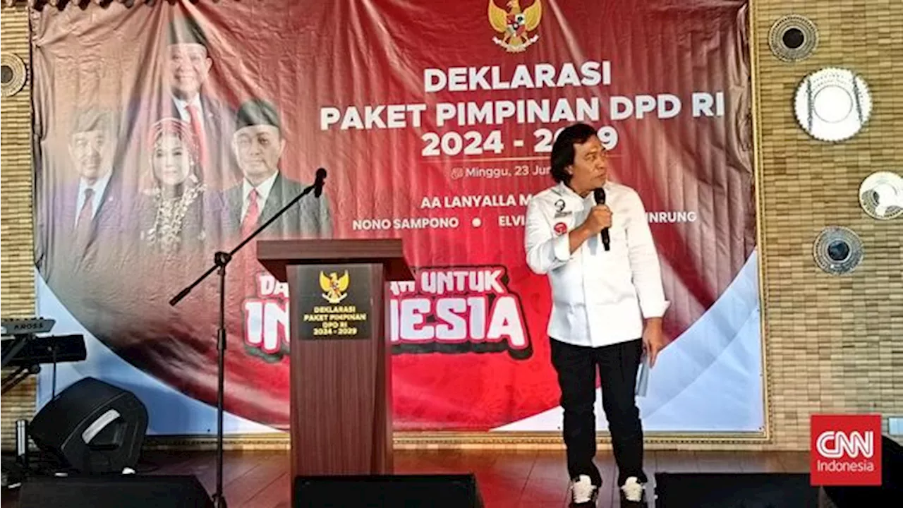 Komeng hingga Fahira Idris Dukung La Nyalla Cs Jadi Pimpinan DPD