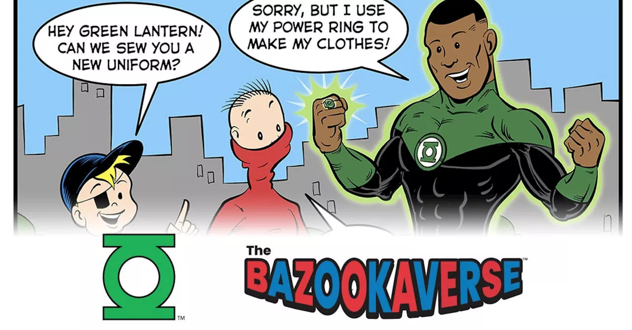 DC's Green Lantern Joins Bazookaverse Comic Series