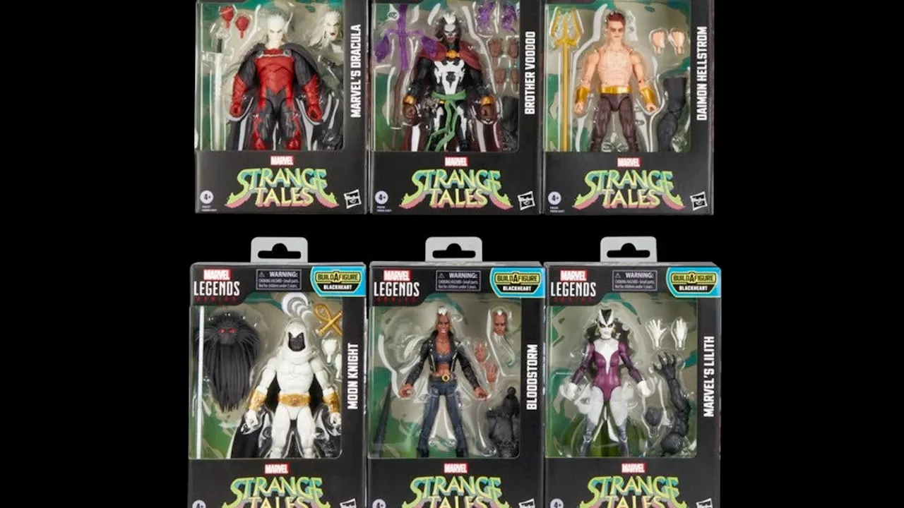 Marvel Legends Strange Tales Blackheart Build-A-Figure Wave Drops June 20th