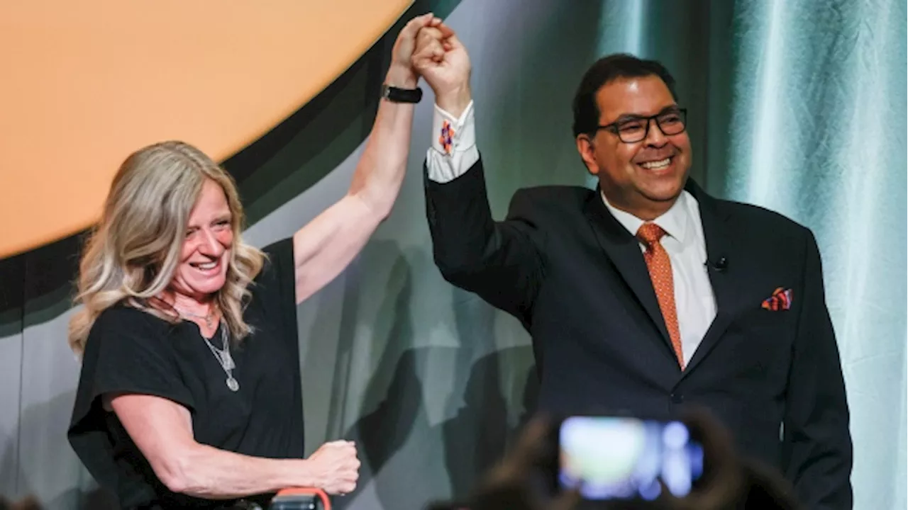 Former Calgary mayor Naheed Nenshi named new leader of Alberta NDP