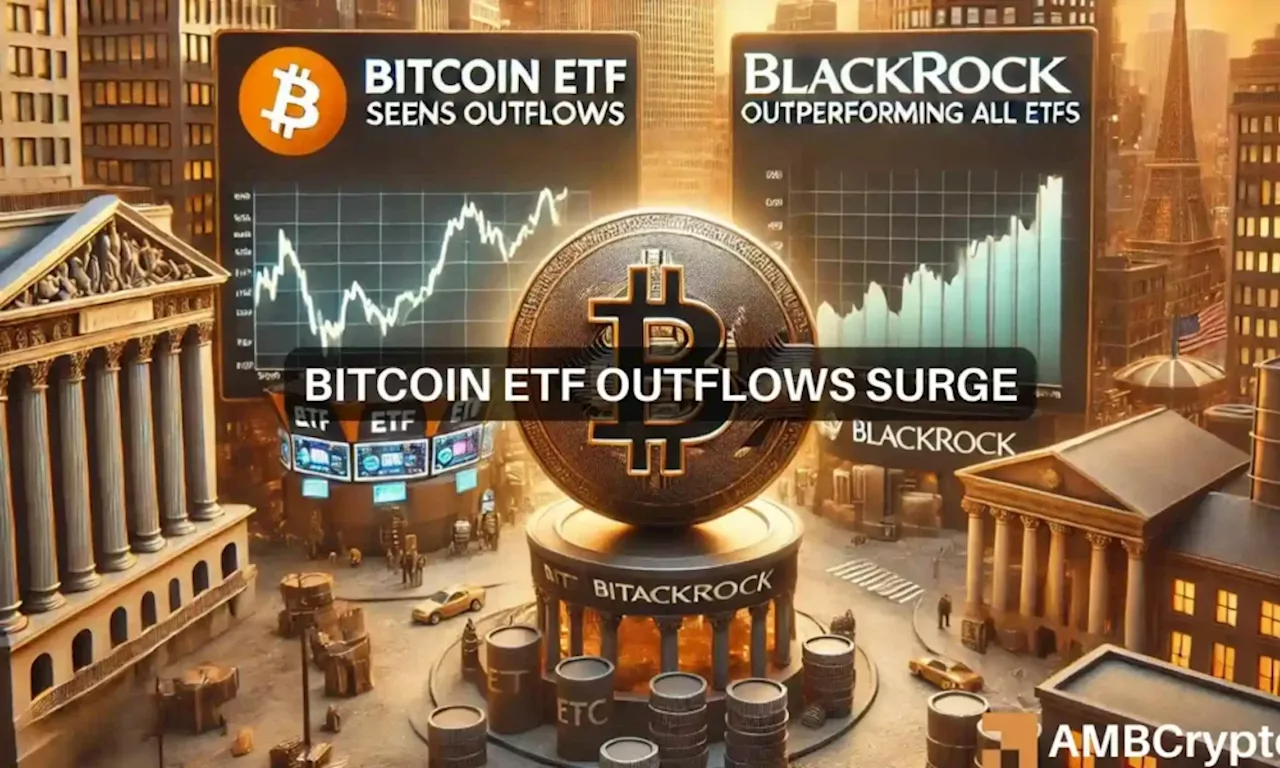 6 days of Bitcoin ETF outflows – Where do BlackRock, Fidelity stand?