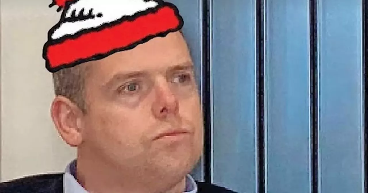 Douglas Ross's election headquarters have been abandoned in Where's Wally move