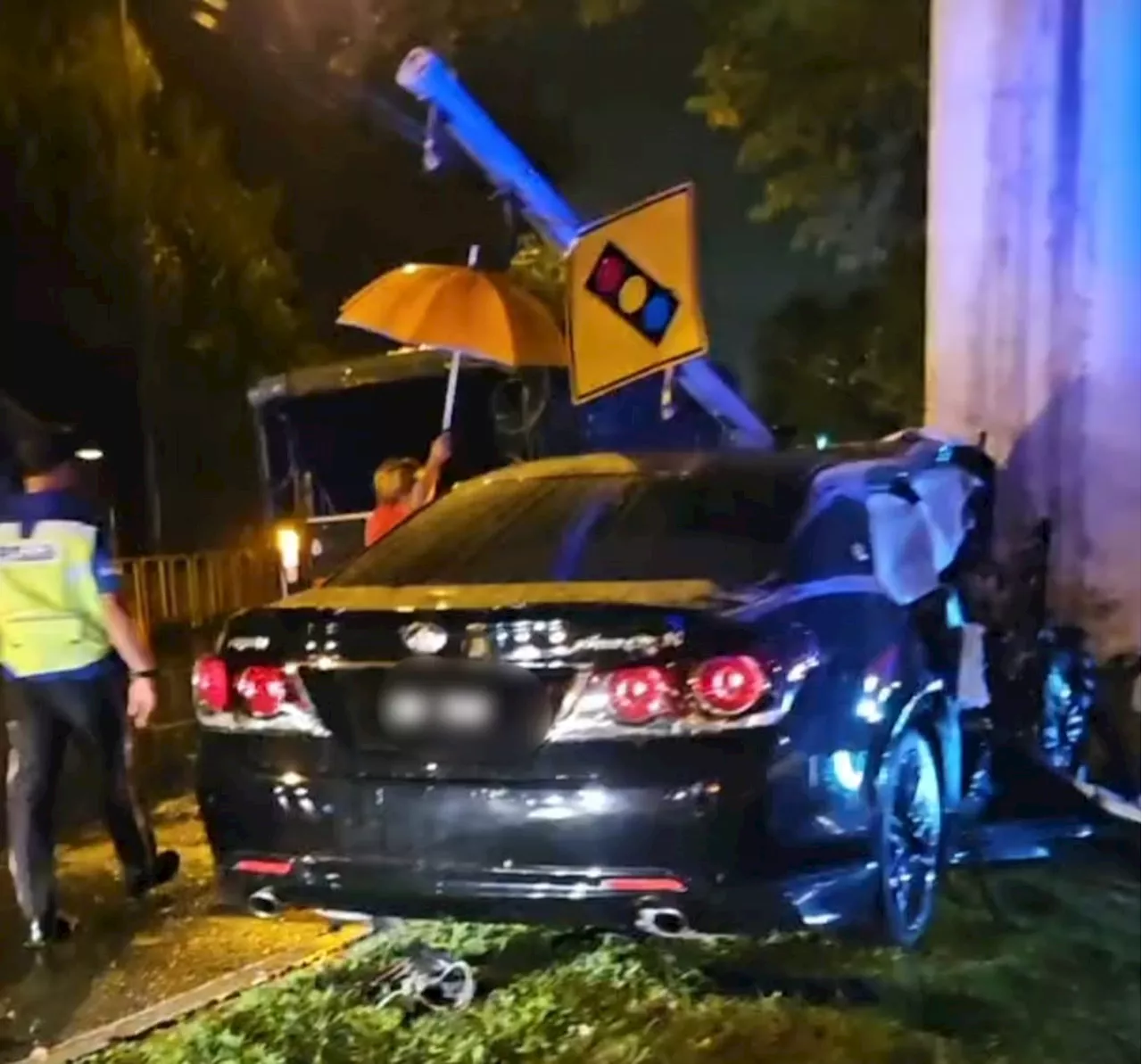 Man dies in Kota Kinabalu car crash