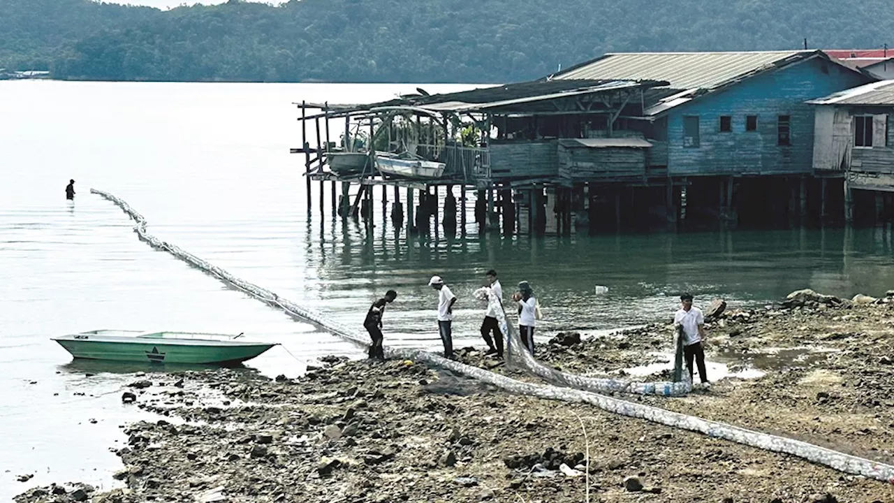 Perangkap sampah mula dipasang di Sim-Sim