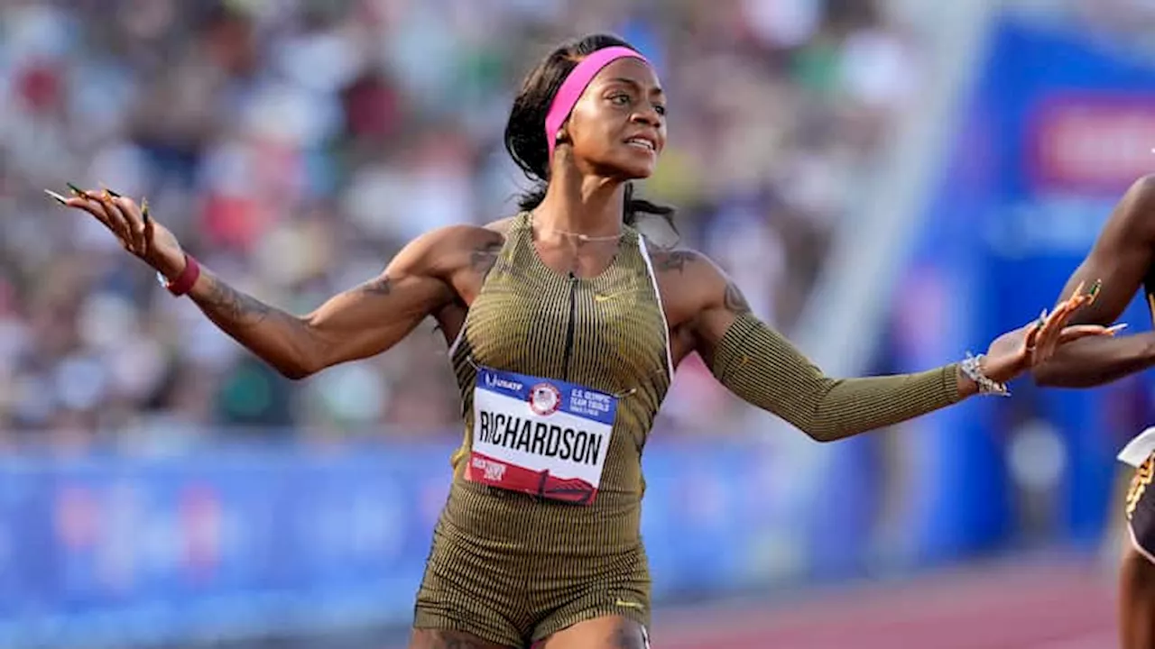 Sha’Carri Richardson to race for spot in Olympics after winning semifinals at US trials