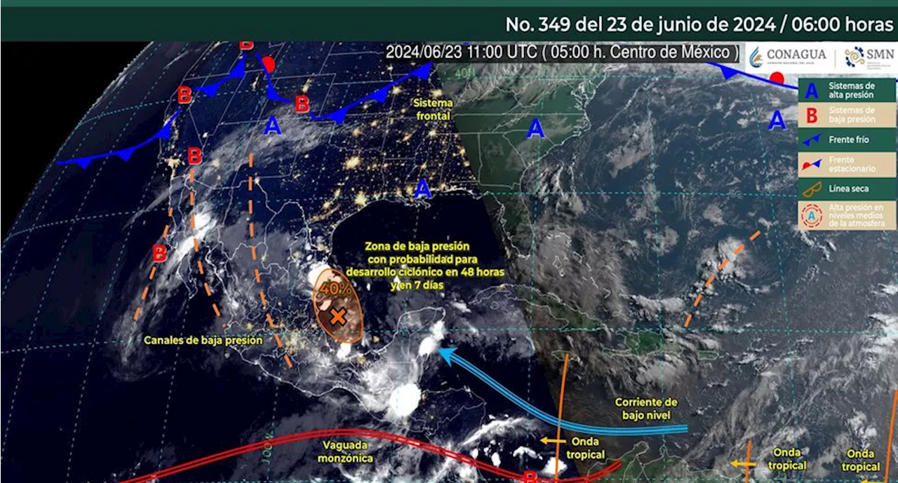 ¿Ciclón Beryl qué estados podría afectar?