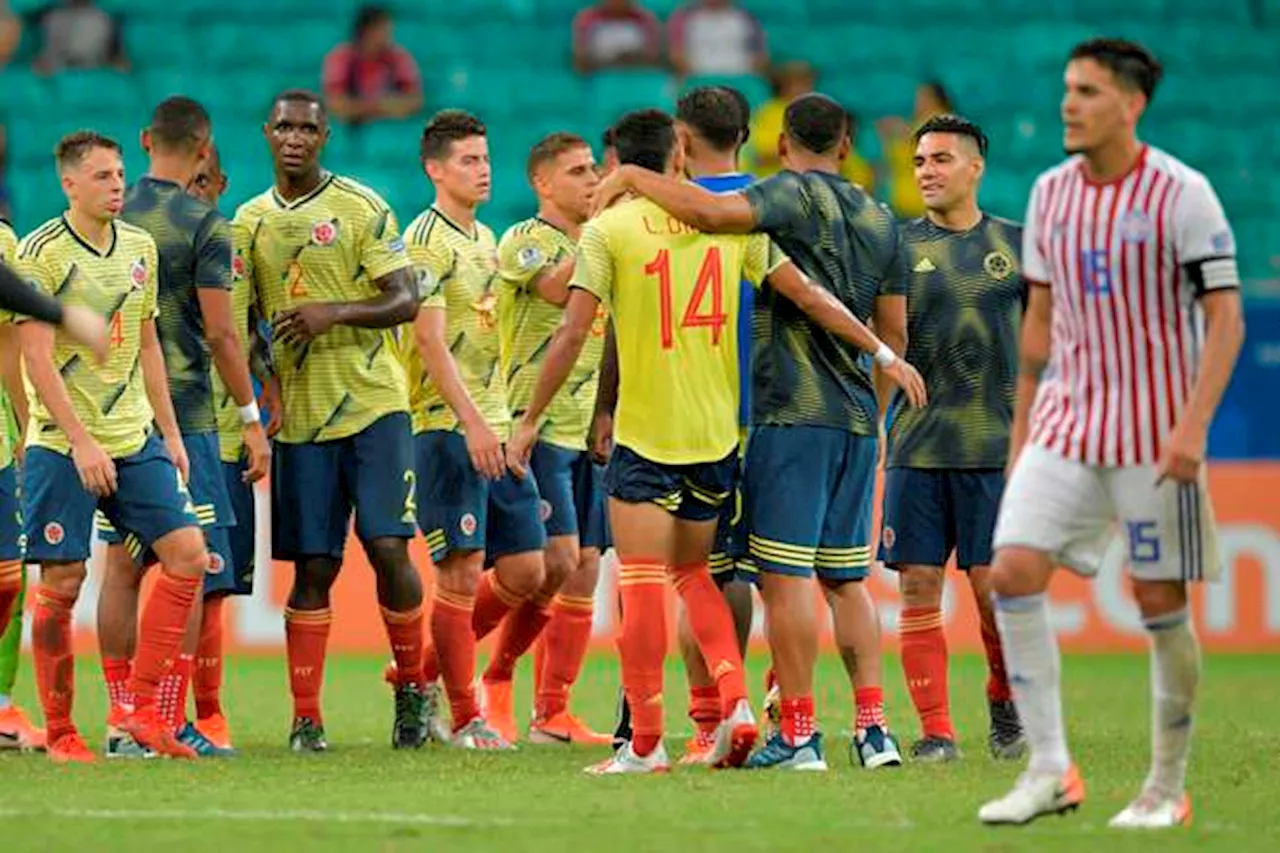 Este es el balance entre Colombia y Paraguay en la historia de la Copa América