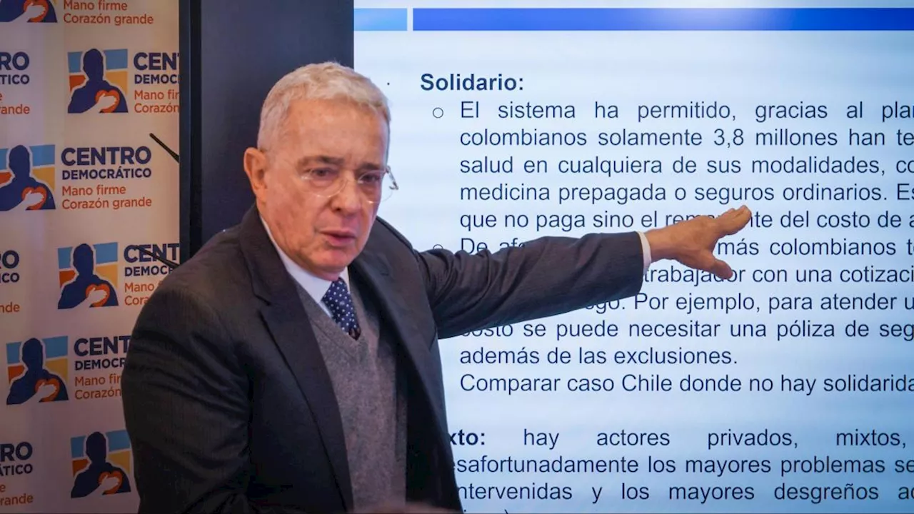 Los reparos del expresidente Álvaro Uribe a la reforma pensional aprobada por el Congreso