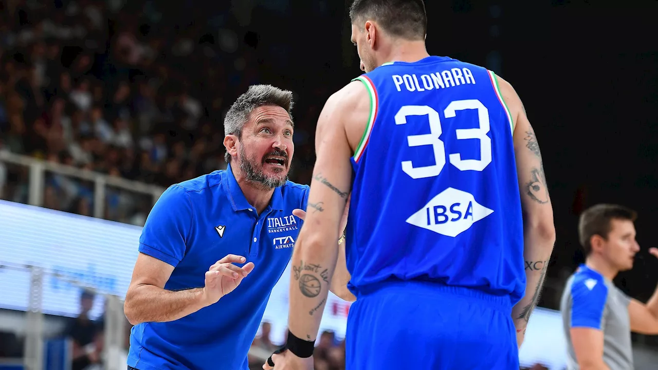 Italbasket, coach Pozzecco ufficializza i 12 Azzurri per il Preolimpico: l'ultimo taglio è Davide Casarin