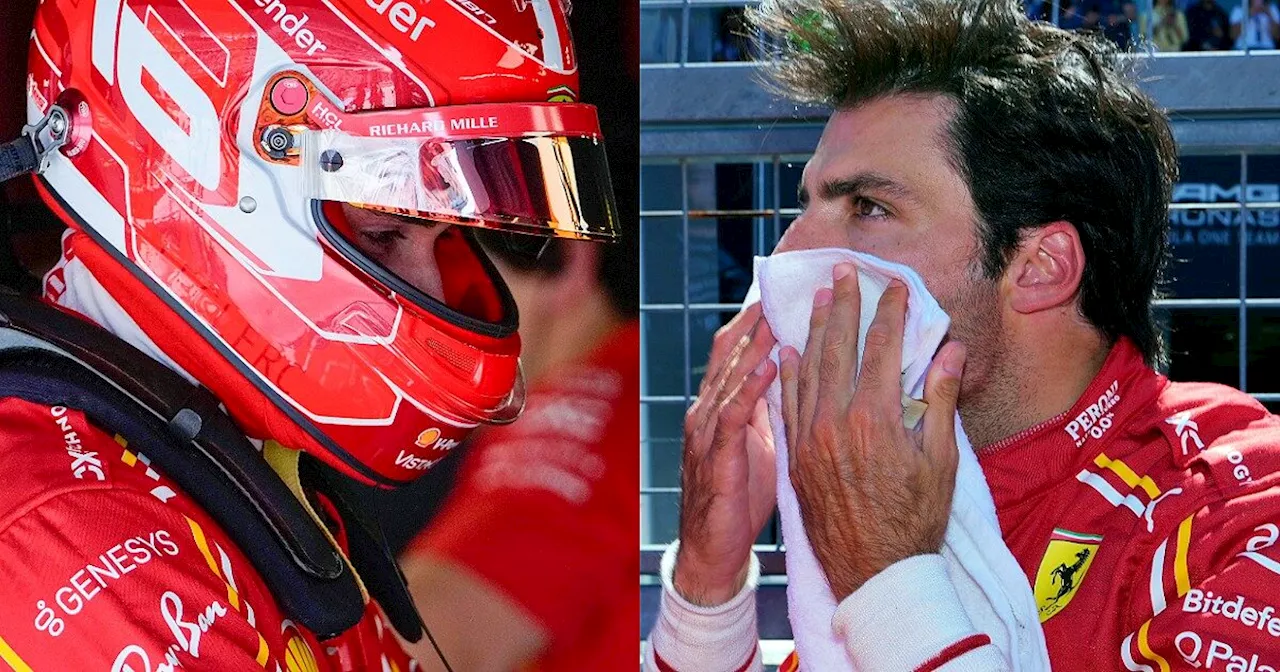 Ferrari, contatto in gara e tensione alle stelle tra Leclerc e Sainz