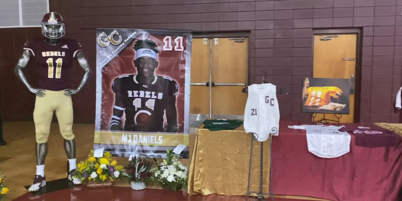 USM football player MJ Daniels Jr. laid to rest
