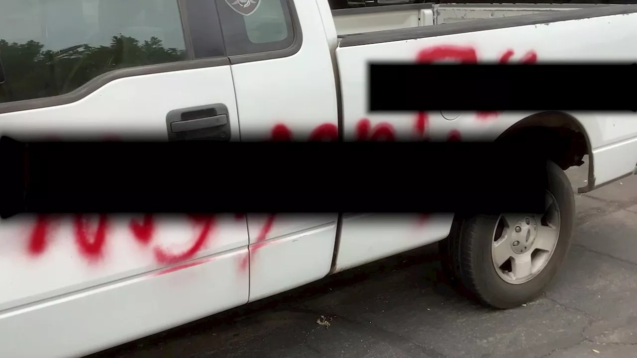 Vandals spray-paint racial slurs and swastikas on cars in Phoenix neighborhood