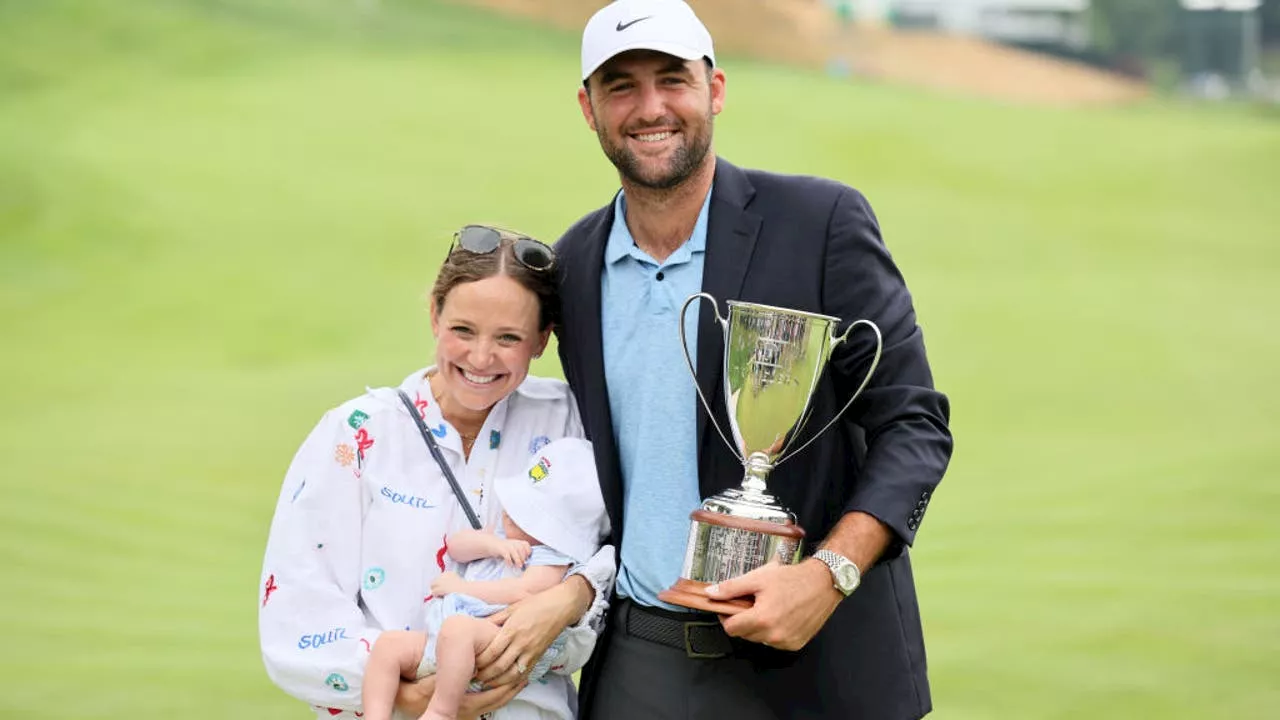 Scheffler outlasts protest on 18th green, Tom Kim to win Travelers for 6th victory of year