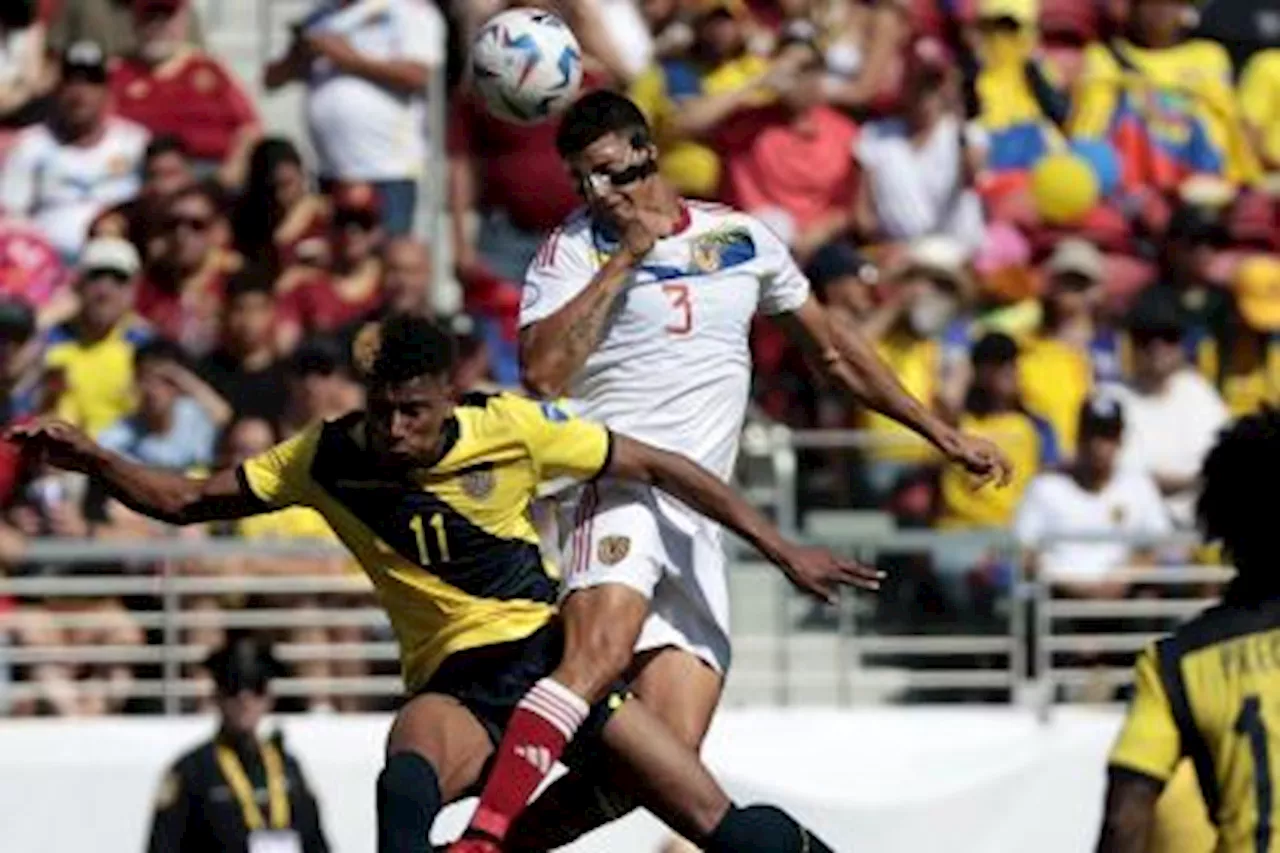 Venezuela logra primera remontada en Copa América: venció a Ecuador