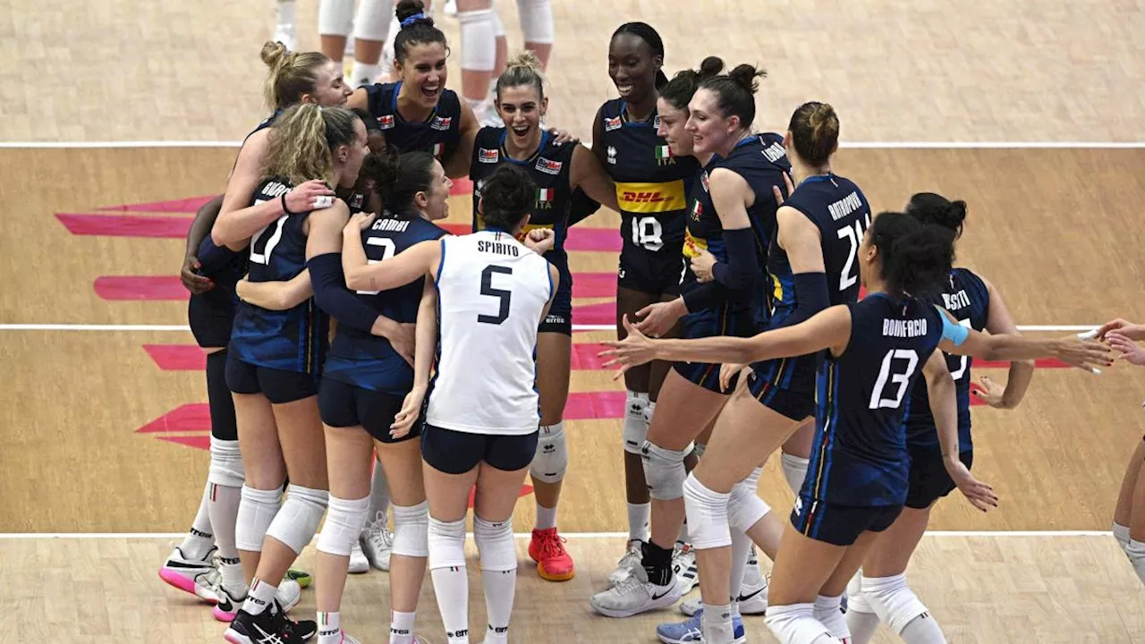 Le ragazze di Velasco non tradiscono: Italia campione di Nations League