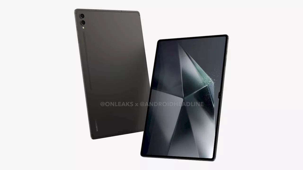 Galaxy Tab S10 Ultra’s high-resolution renders leaked