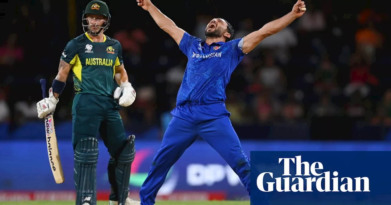 Australia’s T20 World Cup hopes hit hard by historic defeat to Afghanistan