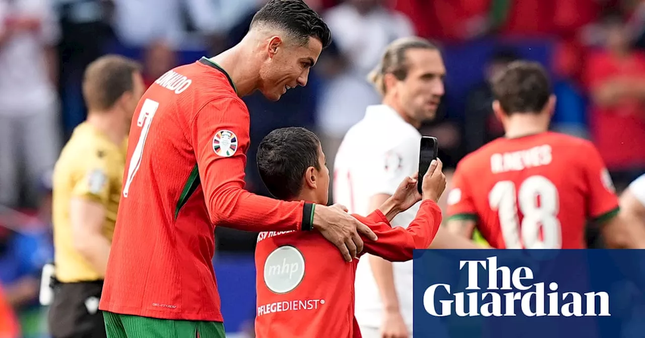 Young pitch invader at Euro 2024 got away with a warning, claims father