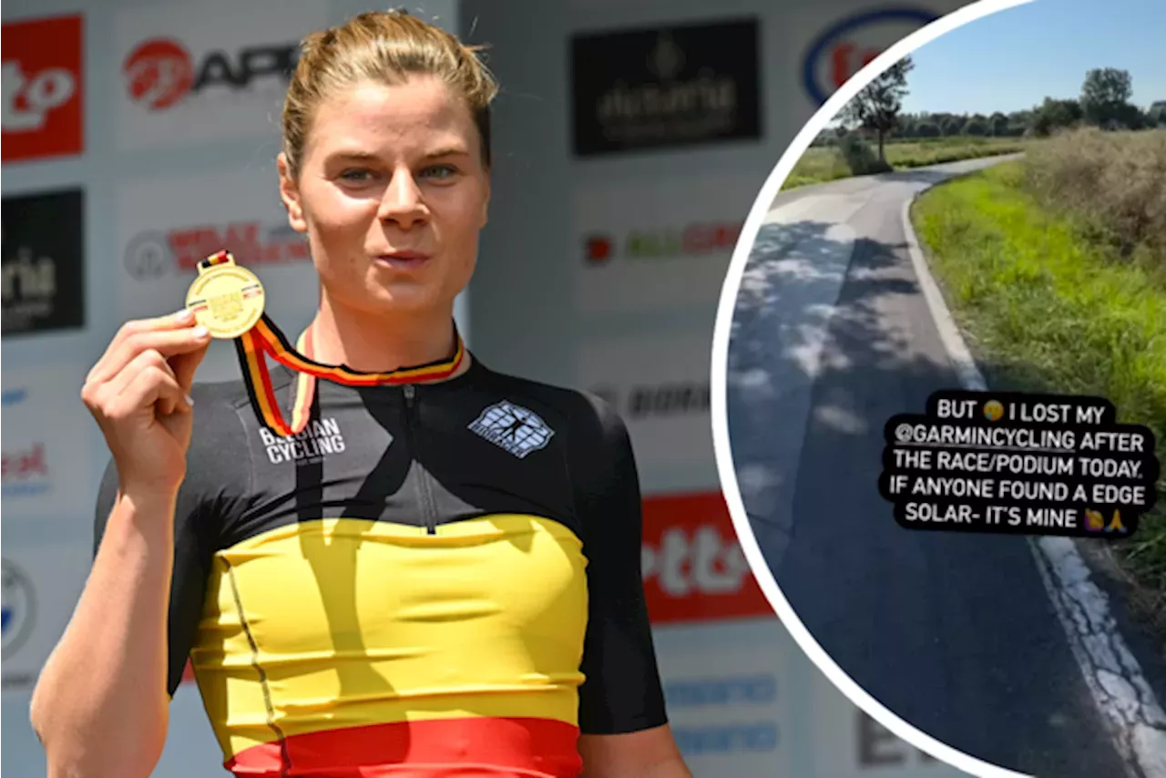 Toch Een Klein Minpuntje Voor Lotte Kopecky Na Vierde Belgische Titel ...