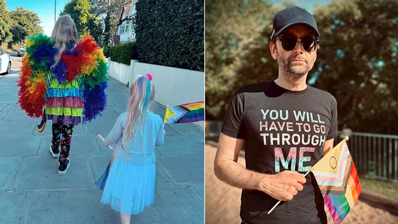 David and Georgia Tennant's rare photos of children during Pride celebrations bring fans to tears