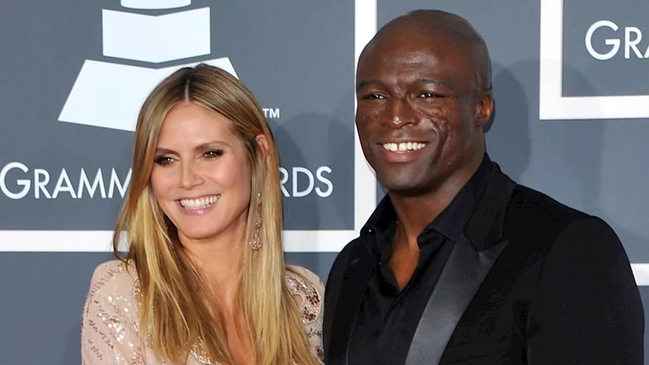 Heidi Klum and Seal's daughter, Lou, struts her stuff and stands taller than model mother