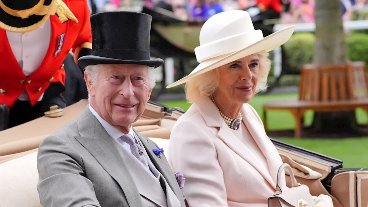 King Charles and Queen Camilla lead arrivals on the final day of Royal Ascot