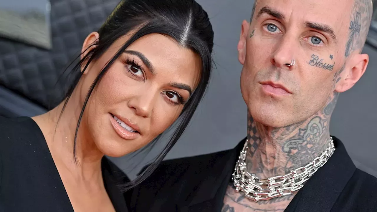 Kourtney Kardashian and Travis Barker's scary artwork means it's always ...