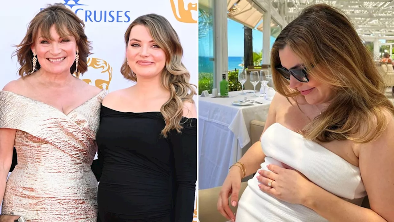 Lorraine Kelly 'so happy' as pregnant daughter Rosie announces engagement with incredible photos