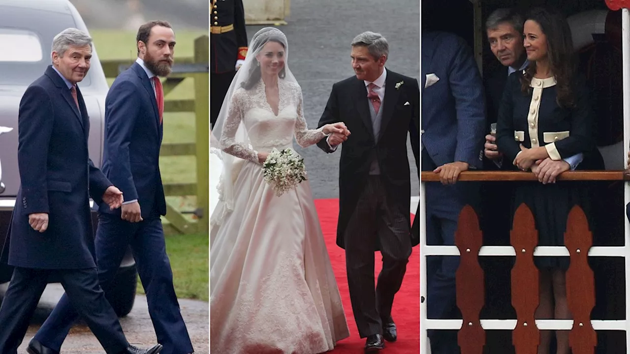 Michael Middleton's bond with Kate, Pippa and James in 15 sweet photos