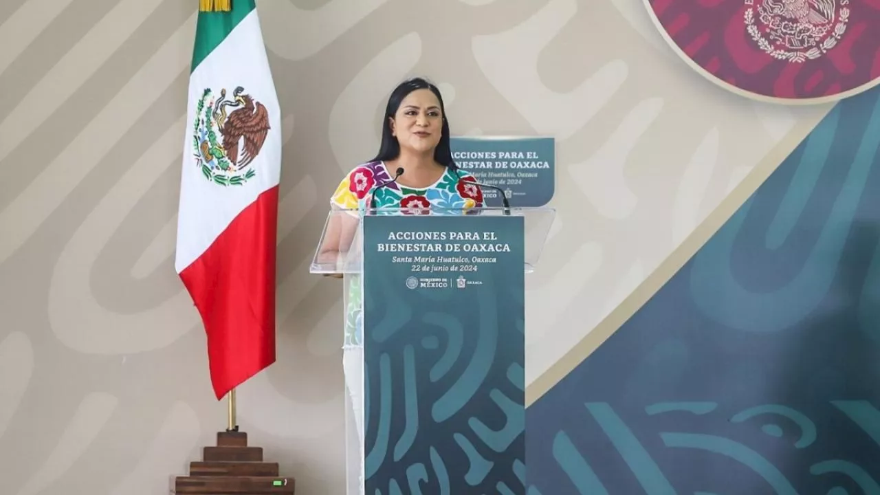 Oaxaca recibió 2 mil 380 mdp en ayuda humanitaria por huracán Agatha: Ariadna Montiel