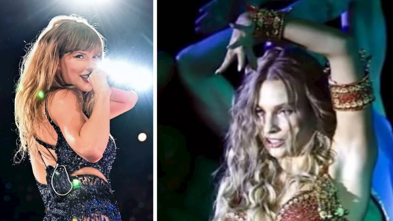 Tras el estreno de “Aventurera”, Irina Baeva es comparada con Taylor Swift porque ninguna sabe bailar: “Más tiesa no se puede ver”