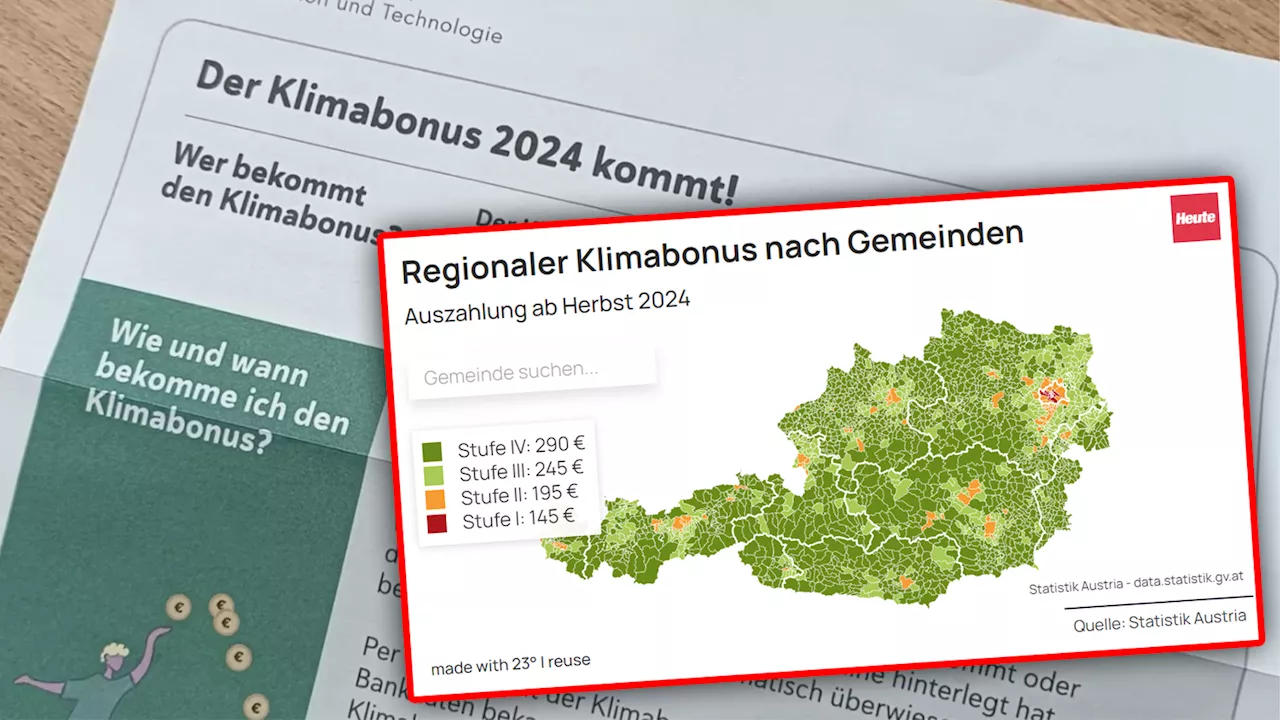 Klimabonus kommt – so viel bringt er dir persönlich