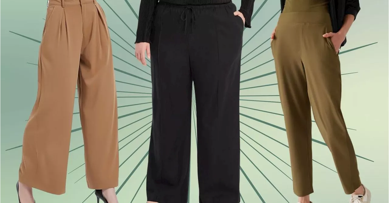 These Comfortable, Office-Appropriate Pants For Women Are All Under $40