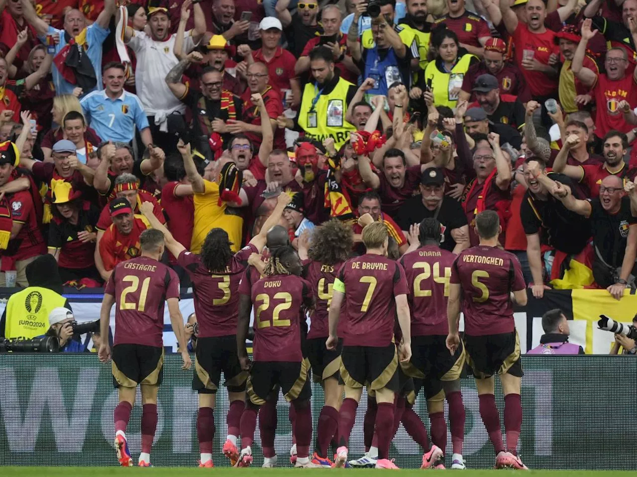 Euro 2024, il Belgio torna a sorridere: 2-0 alla Romania e discorso qualificazione riaperto