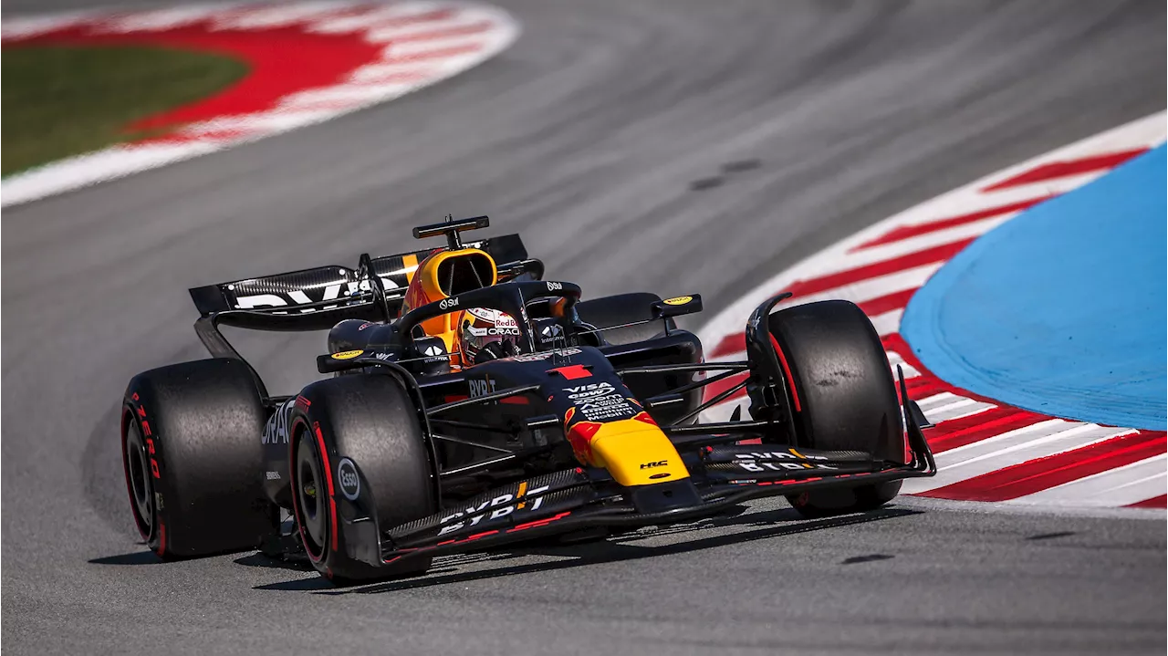 Max Verstappen reina en Barcelona con Carlos Sainz sexto y Fernando Alonso, sin puntos