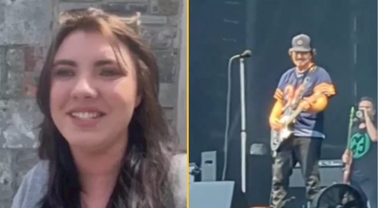 Pearl Jam singer uses platform to support Natasha O'Brien and criticise Irish courts