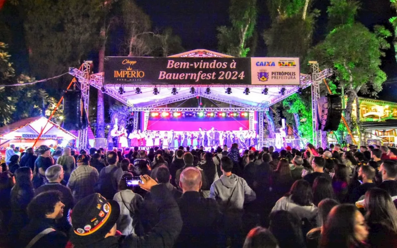 Cerimônia de abertura da 35ª Bauernfest é realizada em Petrópolis