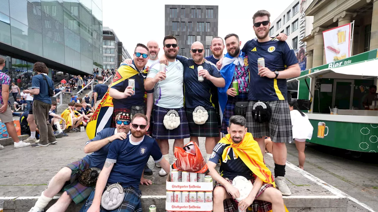 Die Dudelsäcke erklingen wieder: Tartan Army in Stuttgart angekommen