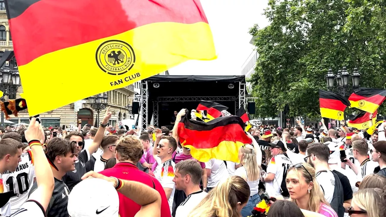 'Ein Rudi Völler': Deutschland-Fans in Party-Laune