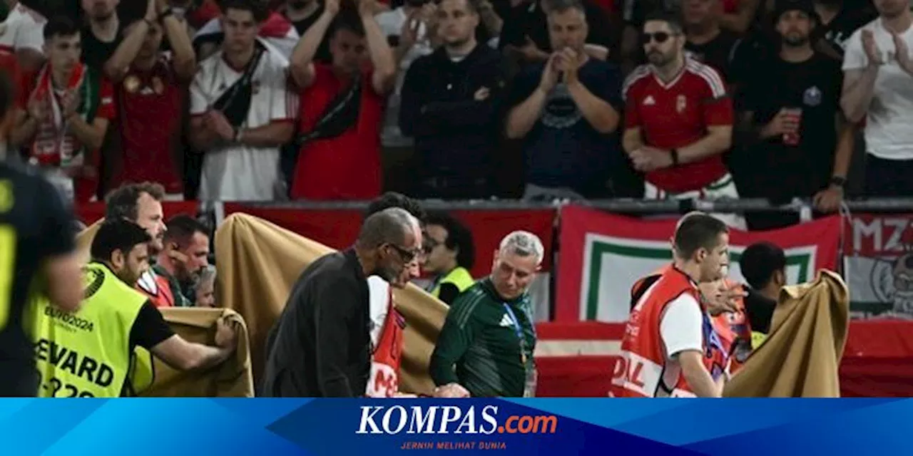 Tabrakan dengan Kiper Skotlandia, Pemain Hongaria Operasi Patah Tulang