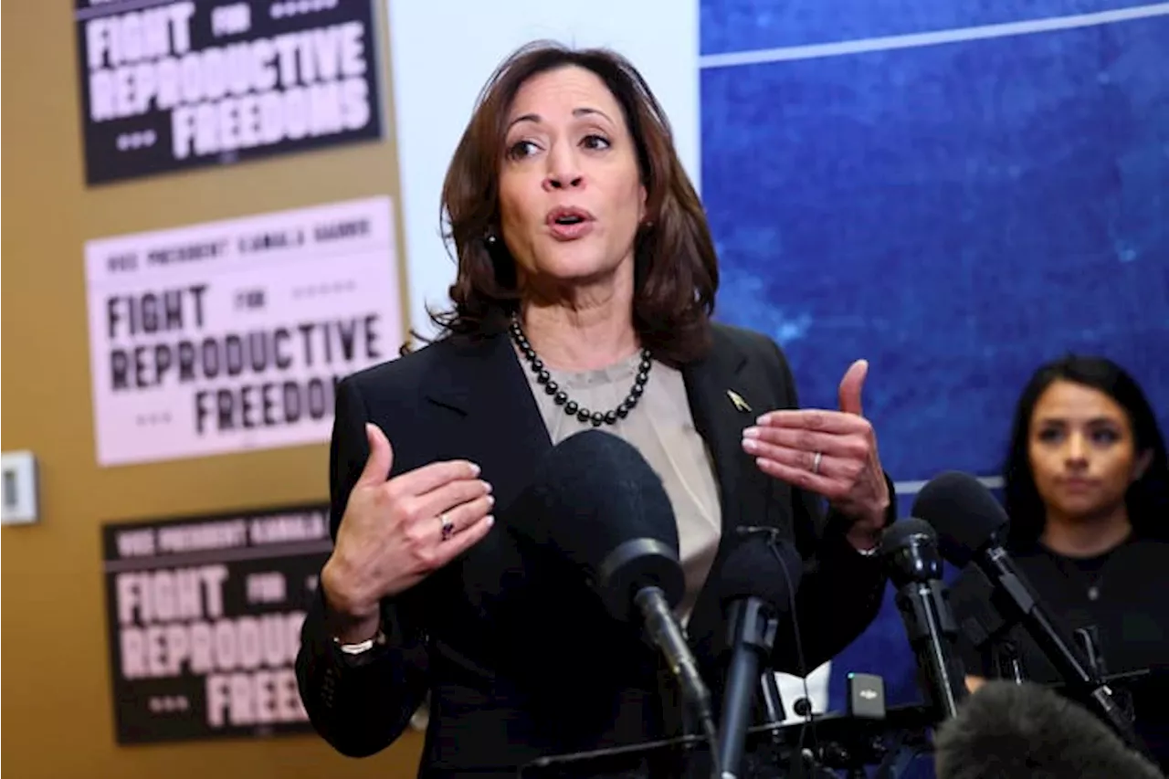 'Everything is at stake' for reproductive rights in 2024, Harris says as Biden-Trump debate nears