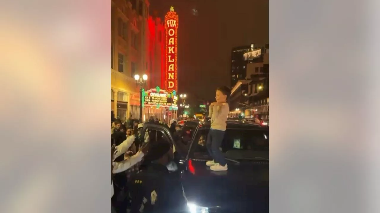 VIDEO: Young dancer wows crowd after Oakland's First Friday celebration