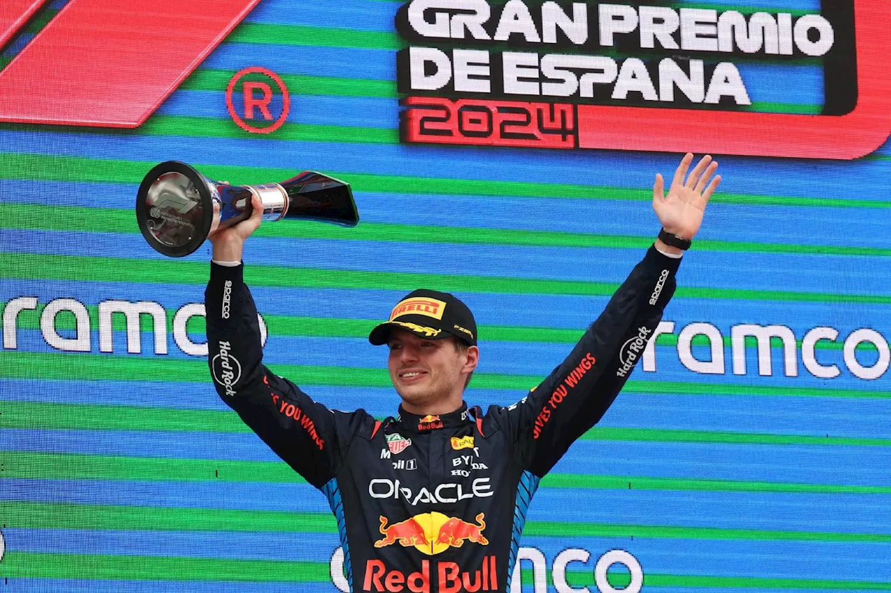 F1: Verstappen remporte le GP d'Espagne devant Norris et creuse l'écart au championnat