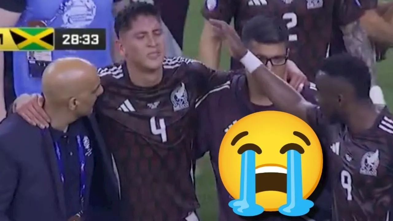 Terrorífica lesión de Edson Álvarez en la Copa América: sufre la Selección Mexicana