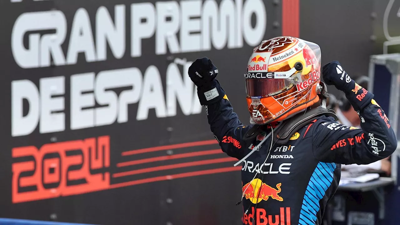 Gp Spagna: trionfa Verstappen, Ferrari lontana dal podio